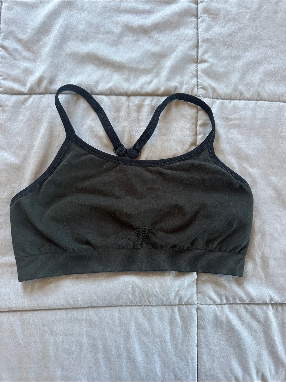 Smartwool Black Lightweight Seamless Sports Bra